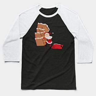 Santa Claus Baseball T-Shirt